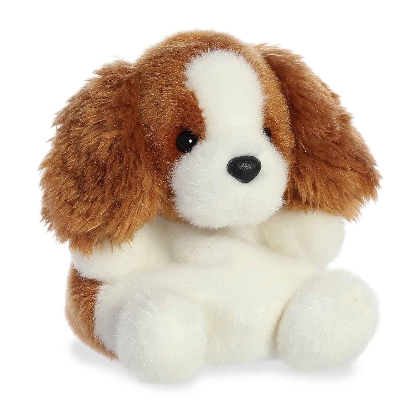 Aurora Palm Pals Lady Spaniel Plush – Pocket-Sized Collectible, Brown, 5 Inches