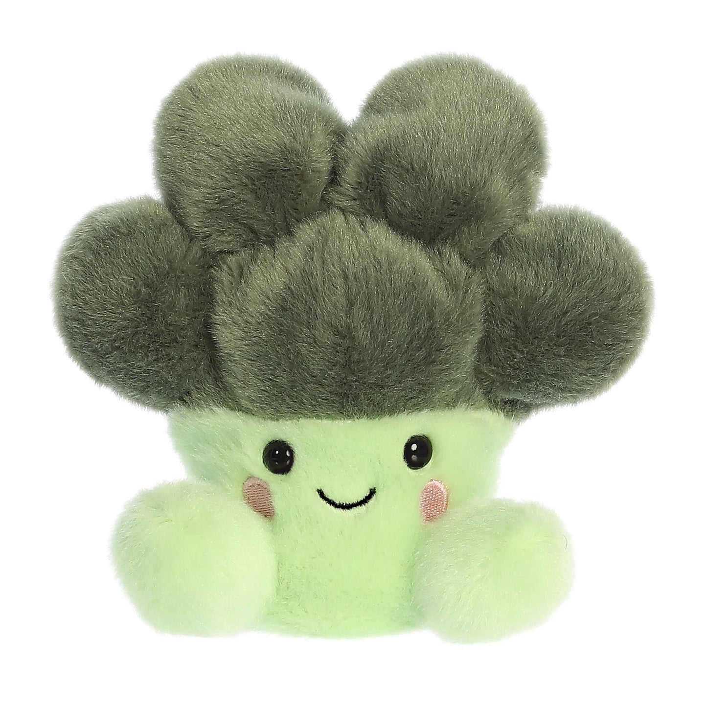 Aurora Palm Pals Luigi Broccoli Plush - 5.5 Inch Collectible Green Plush