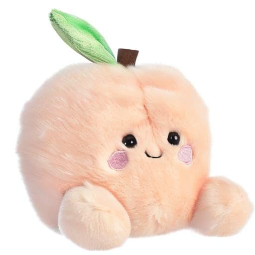 Aurora Palm Pals Mellow Peach Plush - 4.5-Inch Pink Stuffed Animal