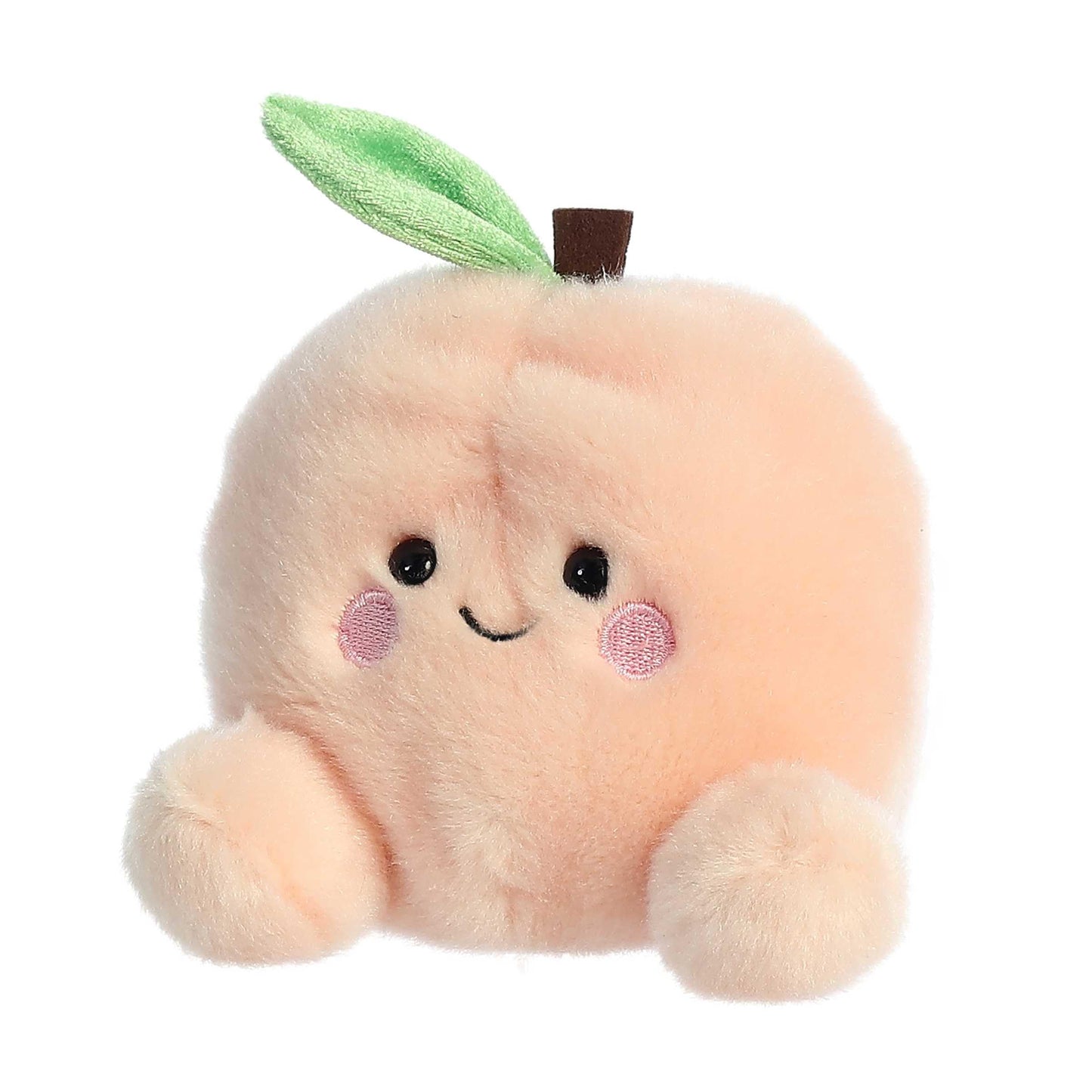 Aurora Palm Pals Mellow Peach Plush - 4.5-Inch Pink Stuffed Animal