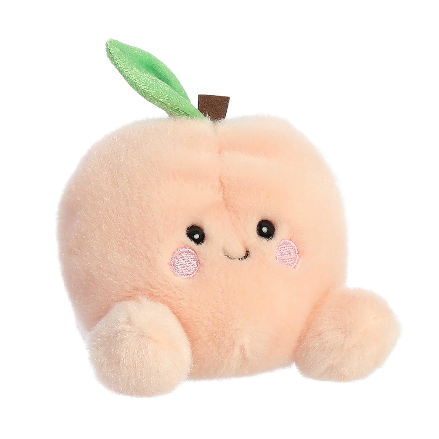 Aurora Palm Pals Mellow Peach Plush - 4.5-Inch Pink Stuffed Animal