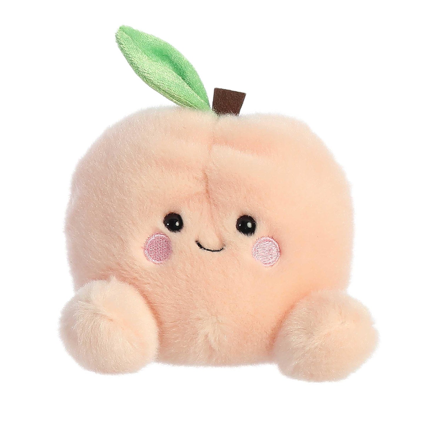 Aurora Palm Pals Mellow Peach Plush - 4.5-Inch Pink Stuffed Animal