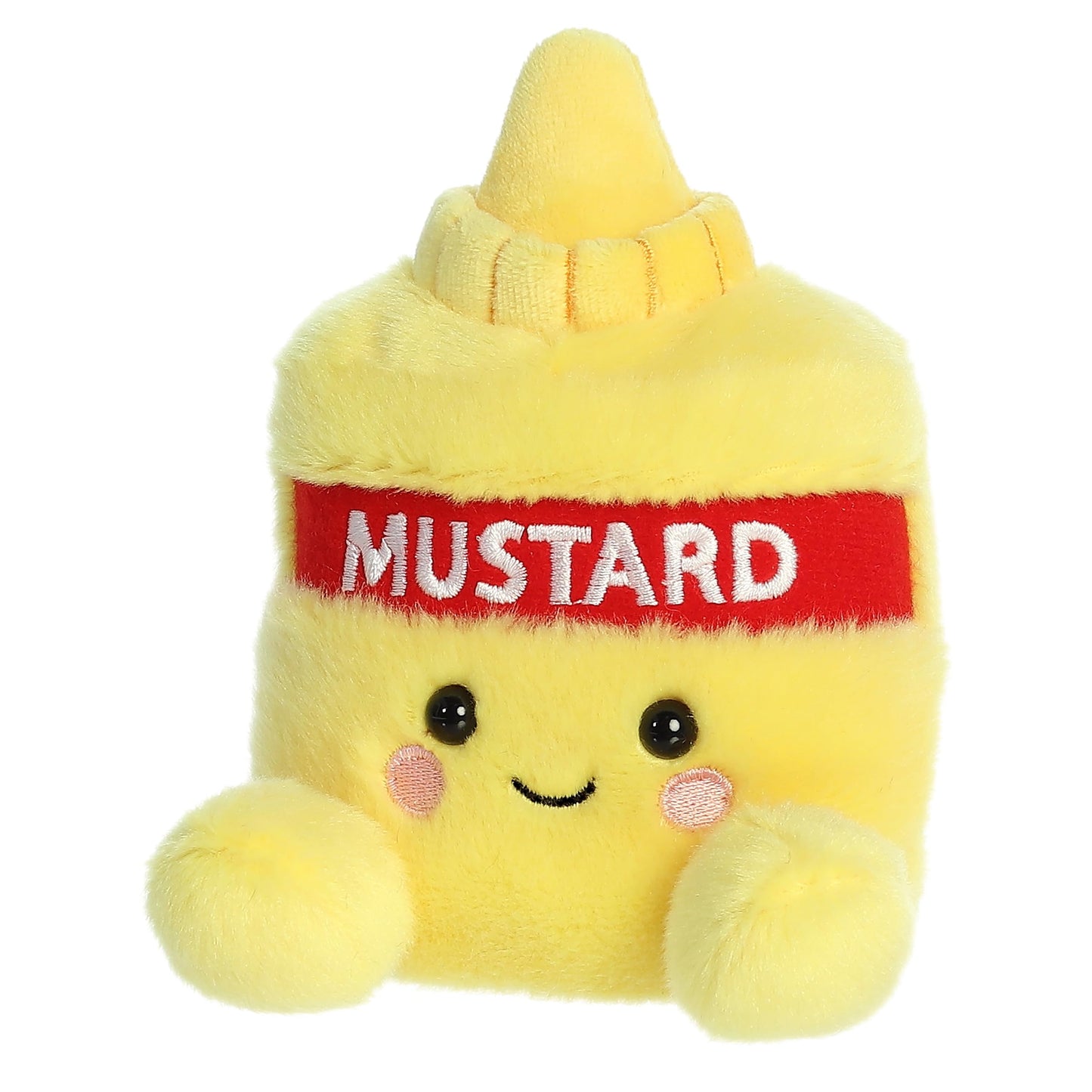 Aurora Palm Pals Newton Mustard Plush – 5-Inch Yellow Collectible