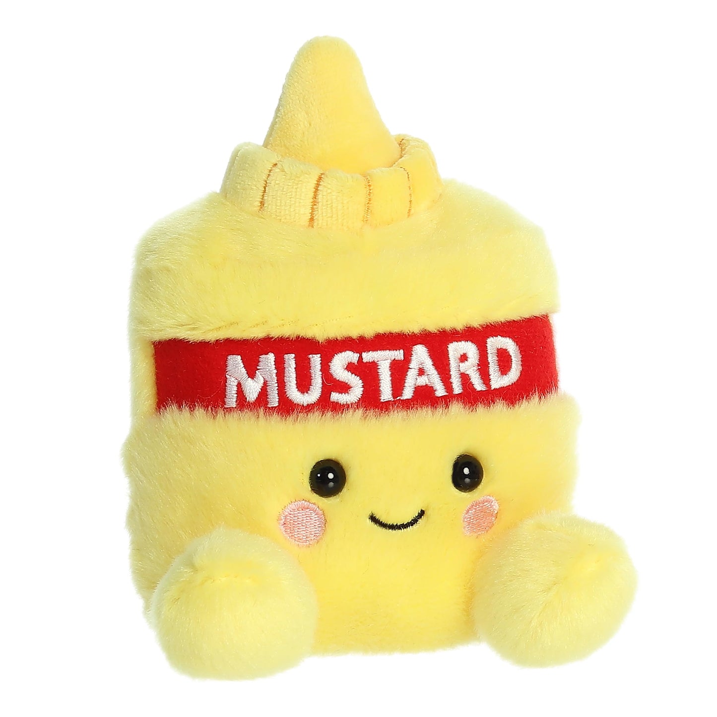Aurora Palm Pals Newton Mustard Plush – 5-Inch Yellow Collectible