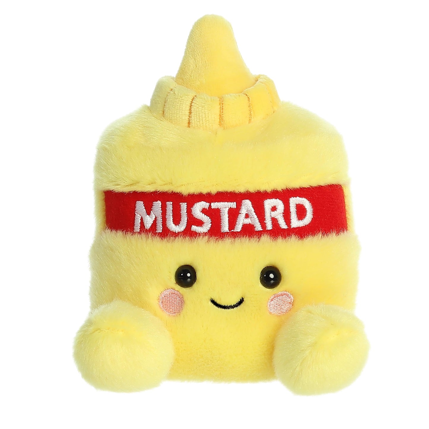 Aurora Palm Pals Newton Mustard Plush – 5-Inch Yellow Collectible