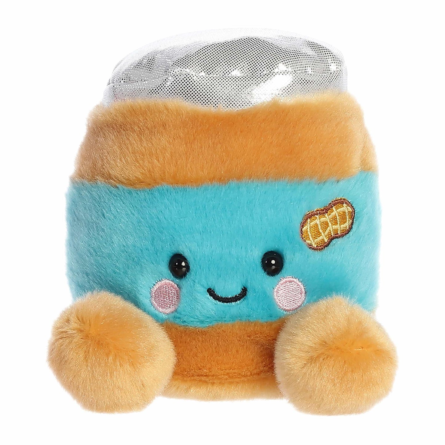 Aurora Adorable Palm Pals Petey Peanut Butter Plush – 4.5-Inch Collectible Stuffed Animal
