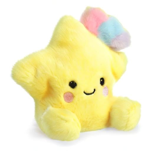 Aurora Palm Pals Pisces Star Plush - 4-Inch Yellow Collectible