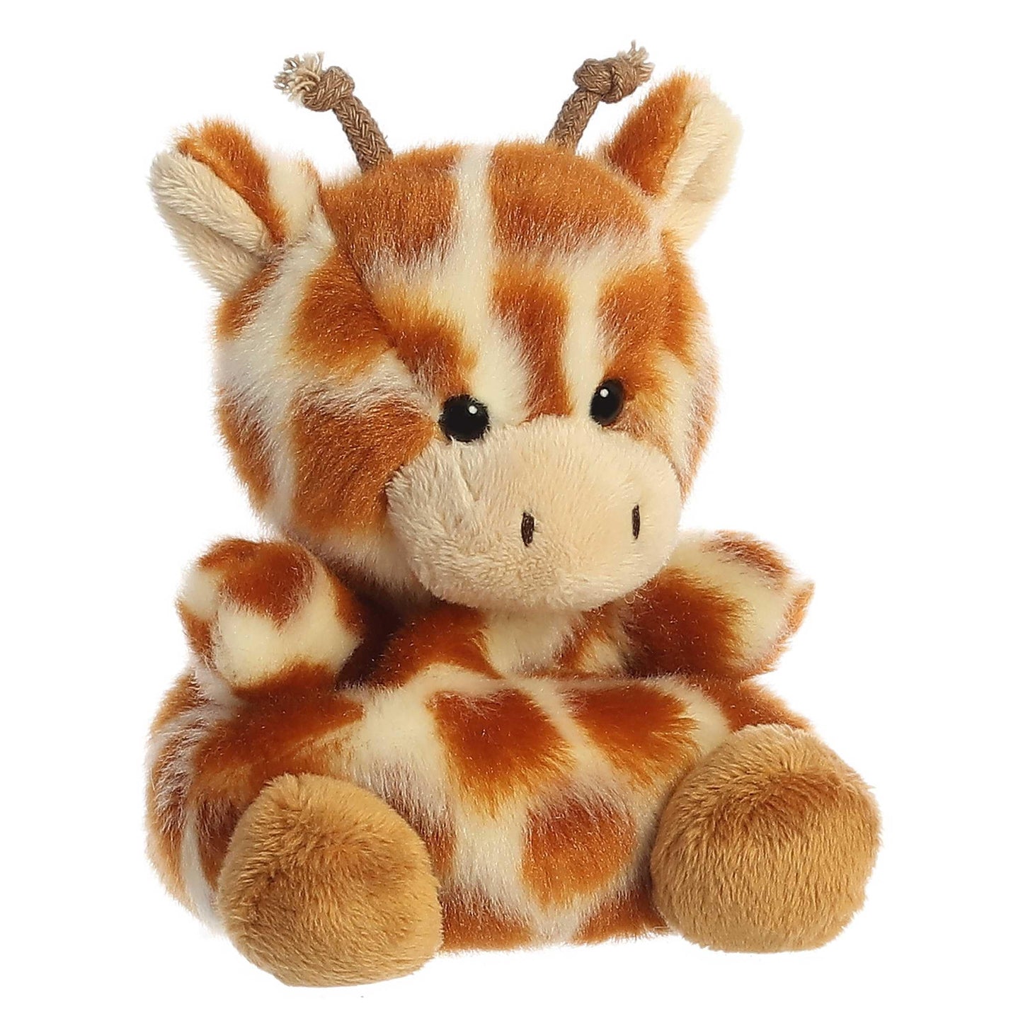 Aurora Palm Pals Safara Giraffe Plush — 4.5-Inch Cute Collectible for Kids and Collectors