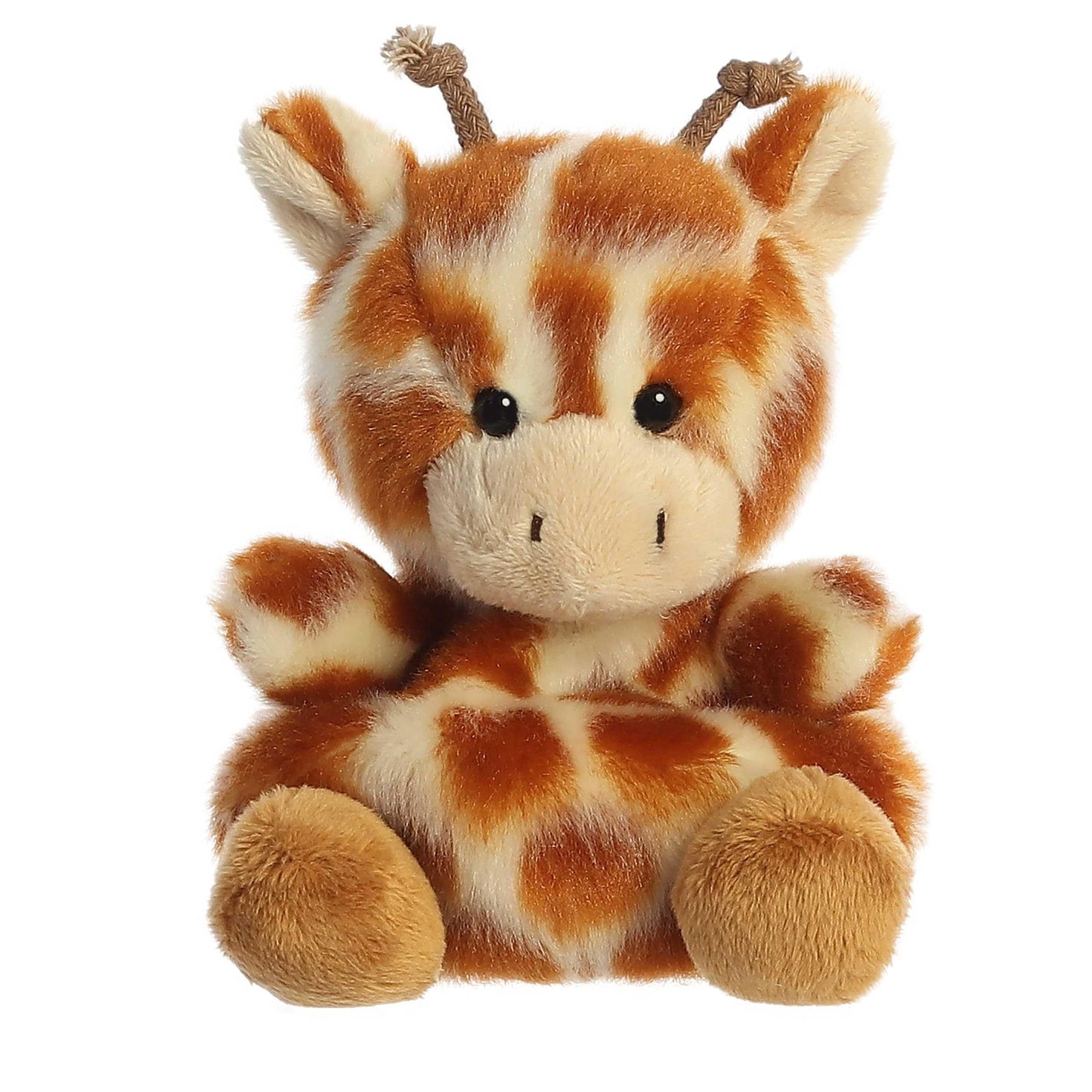 Aurora Palm Pals Safara Giraffe Plush — 4.5-Inch Cute Collectible for Kids and Collectors