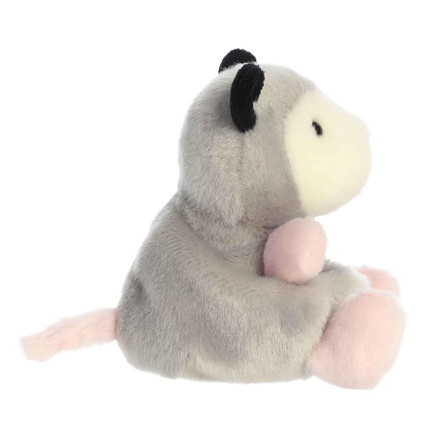 Aurora Palm Pals Sherri Opossum Plush – Gray, Handheld Collectible (4.5 in)