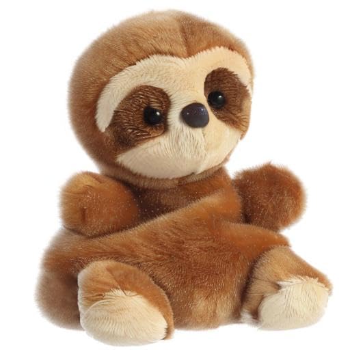 Aurora Palm Pals Slomo Sloth Plush – 4.5-Inch Cozy Collectible
