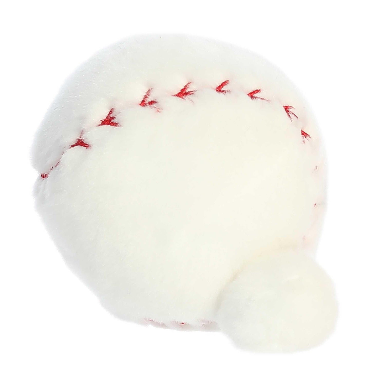 Aurora Palm Pals Slugger Baseball Plush – White, Pocket-Sized 5-Inch Collectible