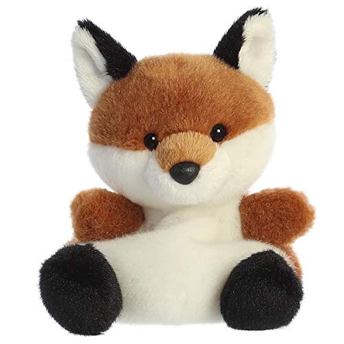 Aurora Palm Pals Sly Fox Plush — 4.5-Inch Collectible Stuffed Animal