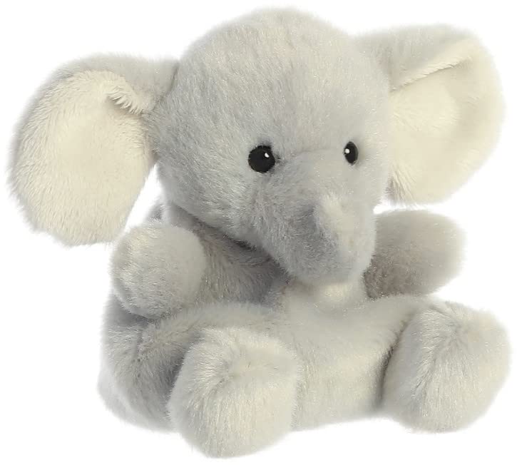 Aurora Palm Pals Set of Two – Stomps Elephant & Safara Giraffe Plush Toys
