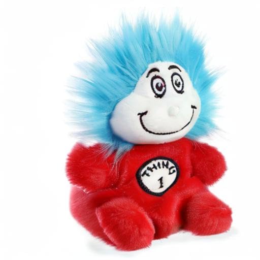 Aurora Palm Pals Bundle – Thing 1 & Thing 2 Plush 5-Inch Tall (2 Pack)