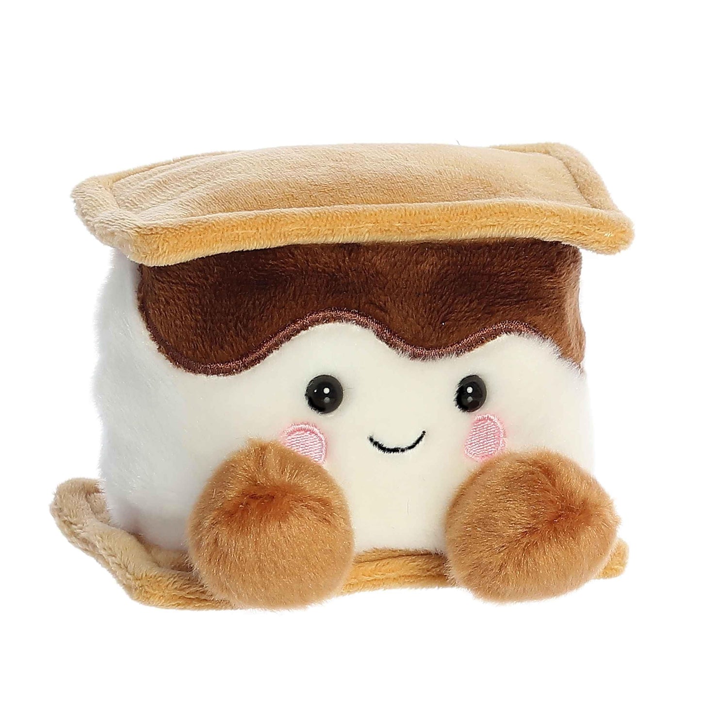 Aurora Adorable Palm Pals Toastee S'More Plush – 4.5-Inch Collectible
