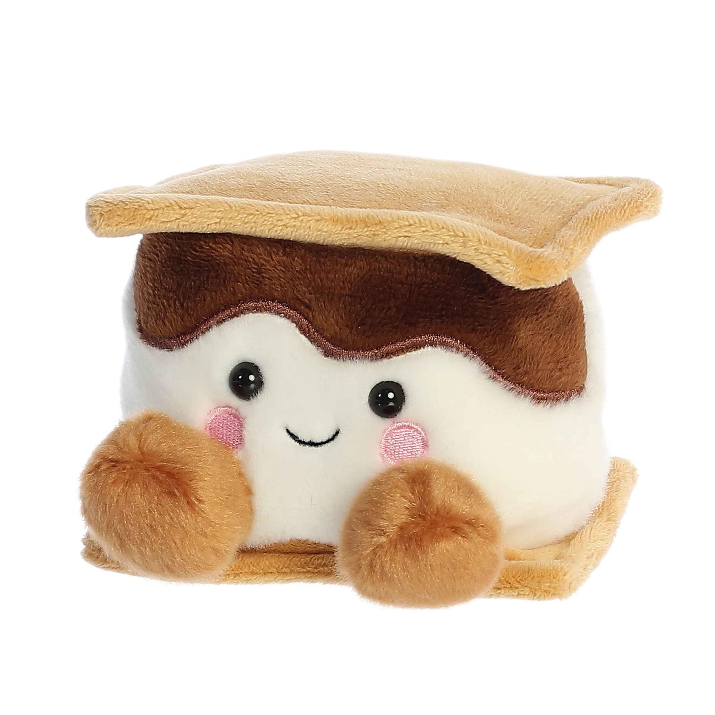 Aurora Adorable Palm Pals Toastee S'More Plush – 4.5-Inch Collectible