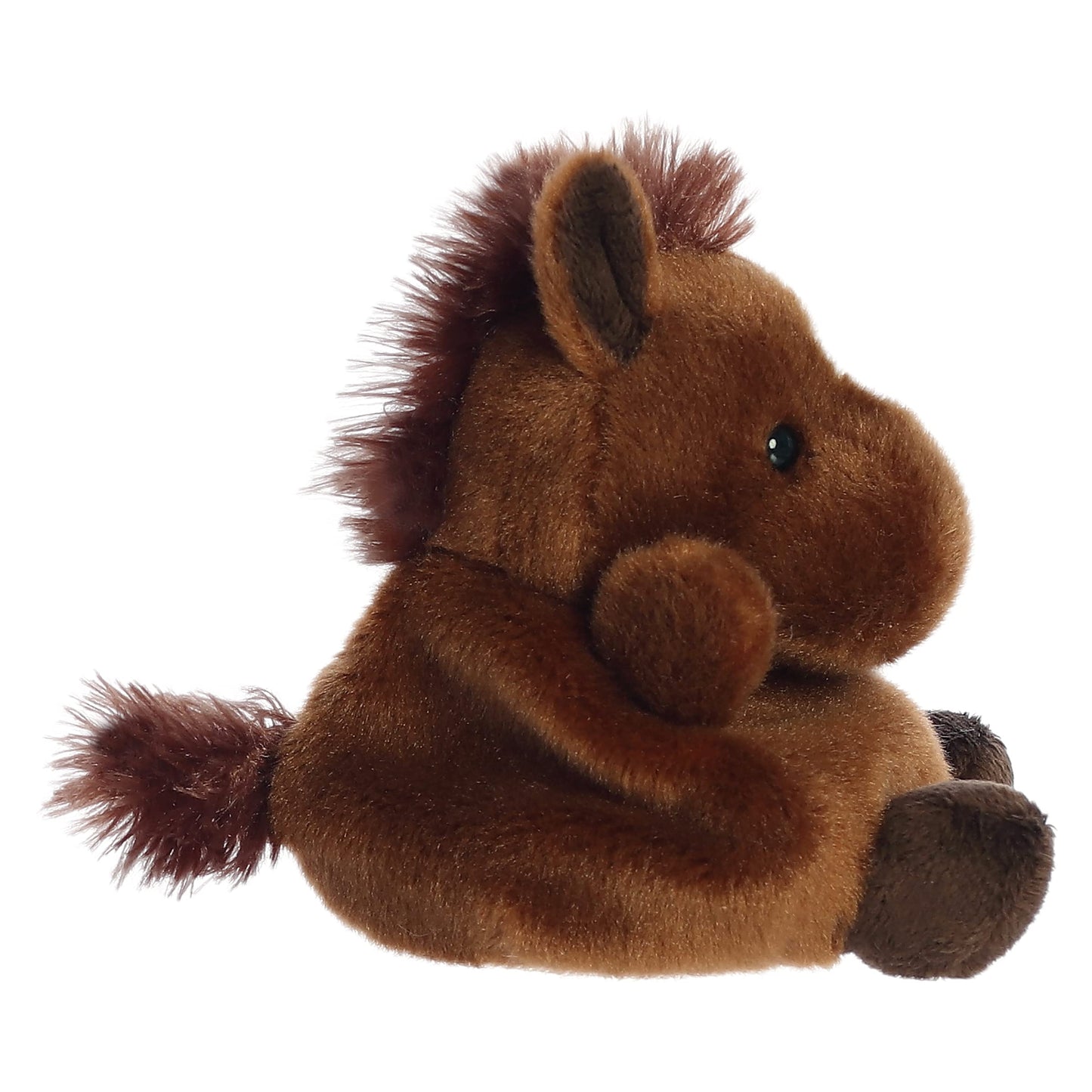 Aurora Adorable Palm Pals Truffle Brown Horse Plush – 6-Inch Collectible Stuffed Animal
