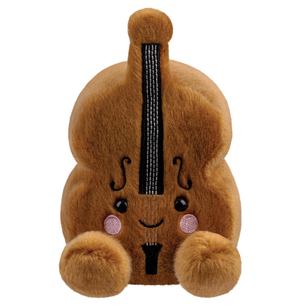 Aurora Palm Pals Vanessa Violin Soft Toy — 13 cm Brown Plush