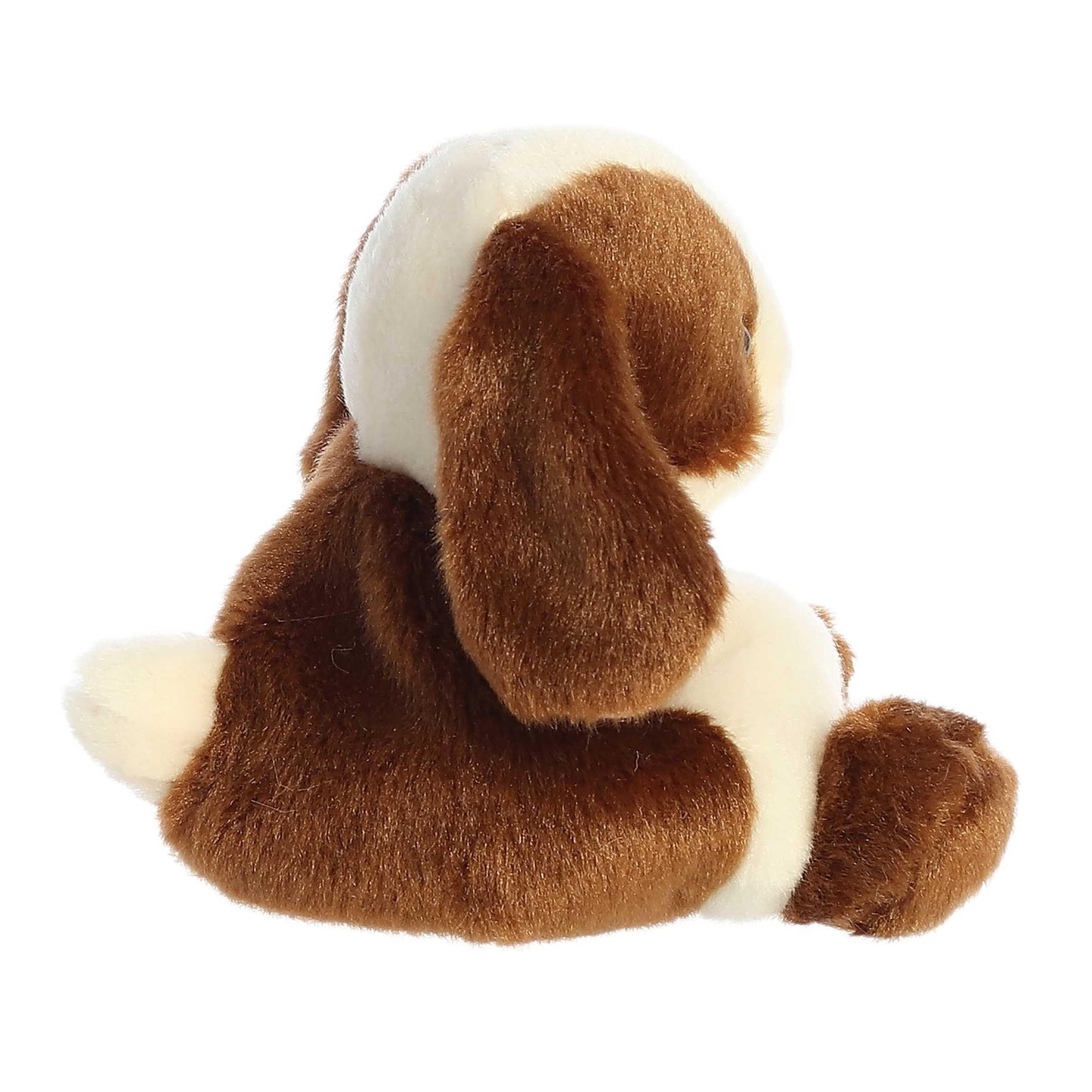 Aurora Adorable Palm Pals Clover Bunny Stuffed Animal – Pocket-Sized Brown Plush, 4.5 Inches