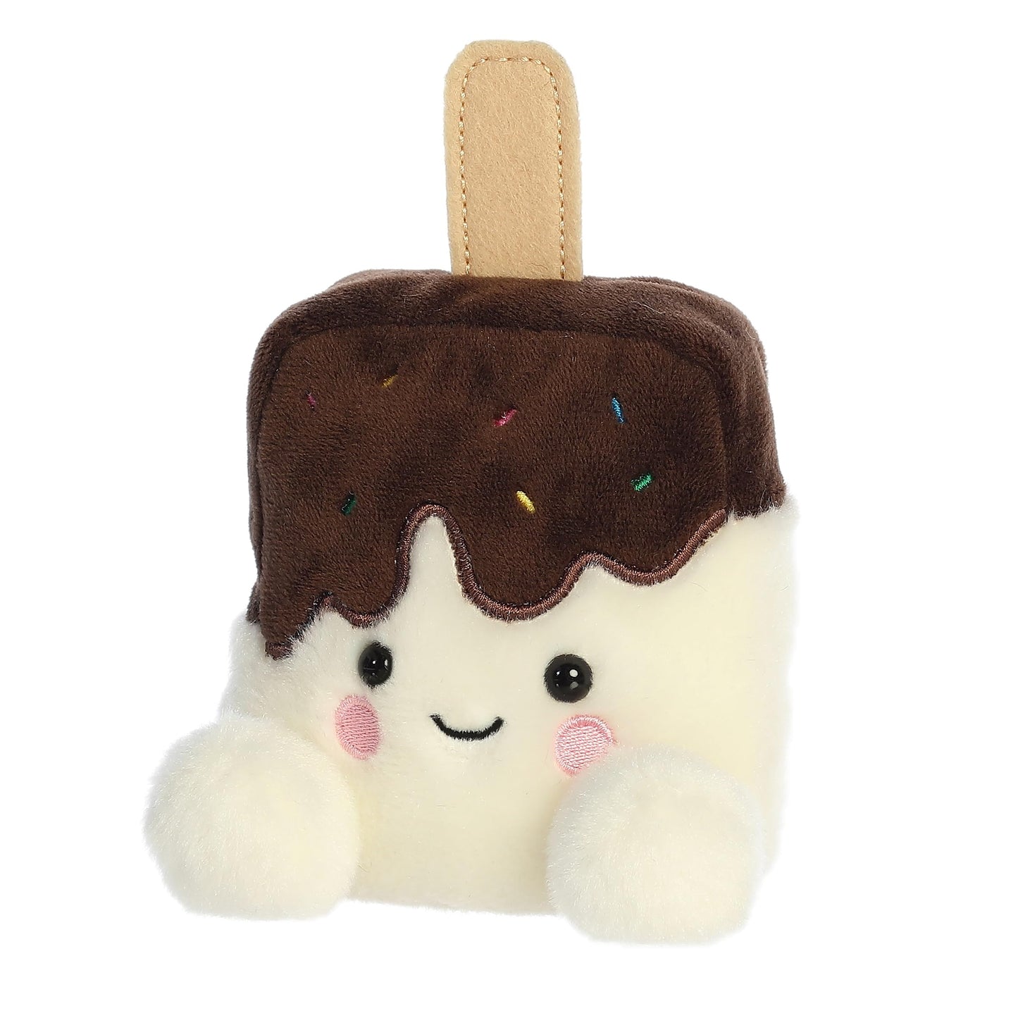 Aurora Palm Pals Dolce Ice Cream Bar Plush – 5-Inch Multicolor Stuffed Animal for Kids and Collectors