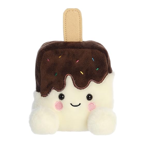 Aurora Palm Pals Dolce Ice Cream Bar Plush – 5-Inch Multicolor Stuffed Animal for Kids and Collectors
