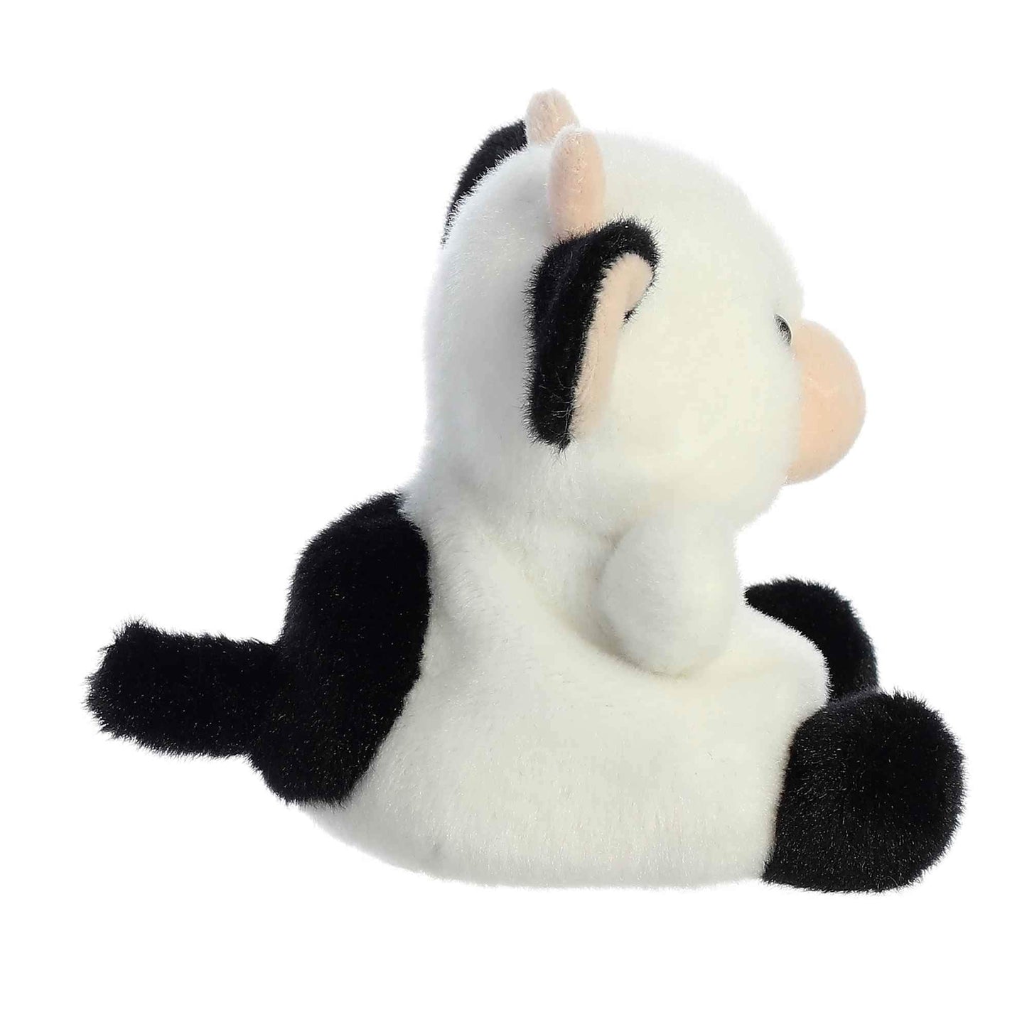 Aurora Palm Pals Sweetie Cow Plush – Pocket-Sized 5-Inch White Cow | Collectible Plush