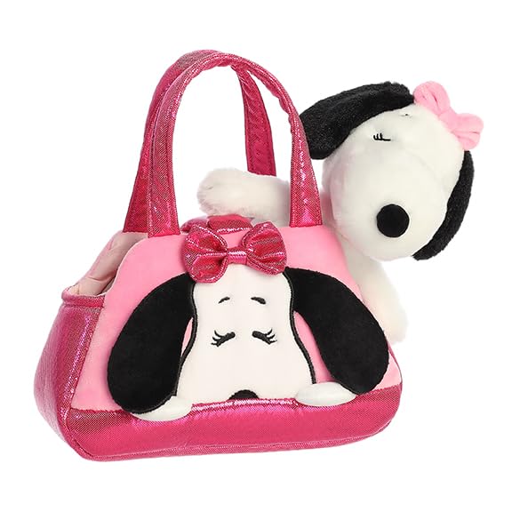 Aurora Adorable Peanuts Fancy Pals Peek-A-Boo Belle Plush – 8-Inch Officially Licensed Snoopy Toy