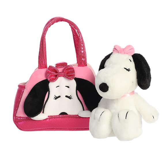 Aurora Adorable Peanuts Fancy Pals Peek-A-Boo Belle Plush – 8-Inch Officially Licensed Snoopy Toy