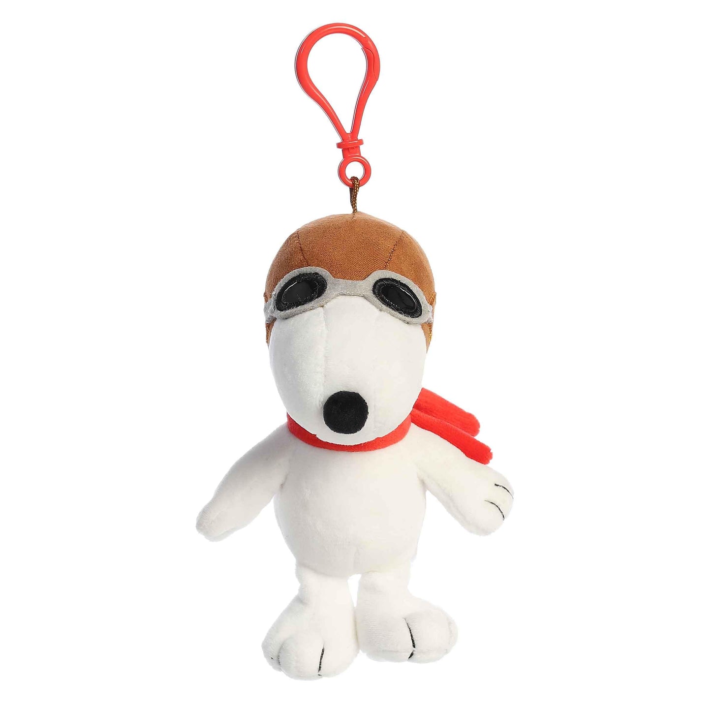 Aurora Adorable Peanuts Flying Ace Clip-On Plush – Snoopy Licensed Gift