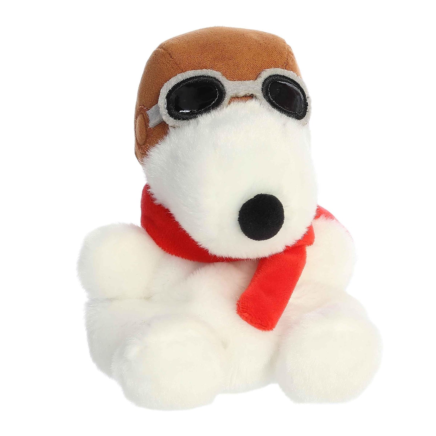Aurora Palm Pals Flying Ace Snoopy Plush 5.5in - Official Peanuts Licensed Toy