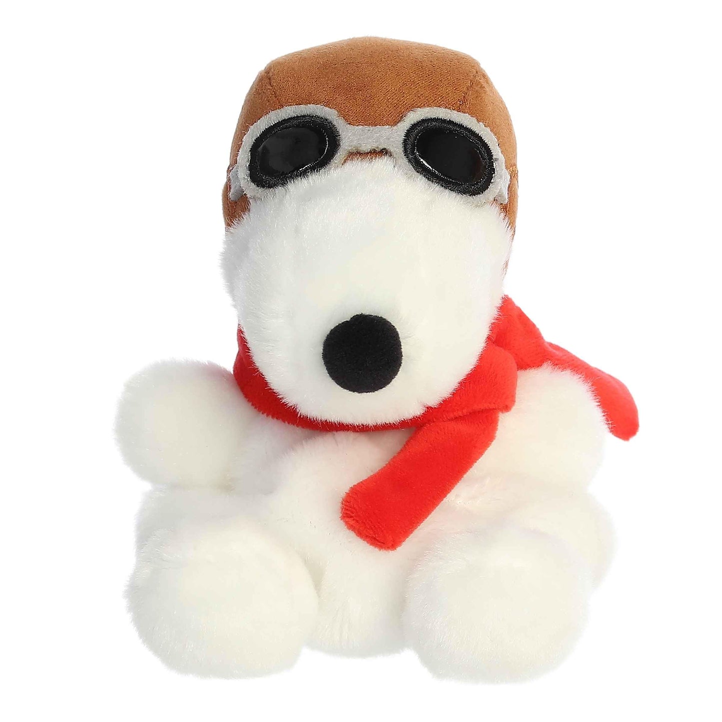Aurora Palm Pals Flying Ace Snoopy Plush 5.5in - Official Peanuts Licensed Toy