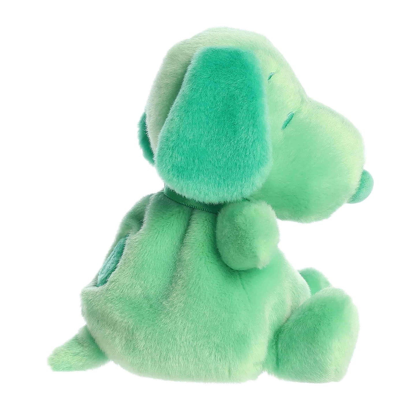 Aurora Adorable Peanuts Snoopy Color Palm Pals – Green 5-Inch Plush – Officially Licensed