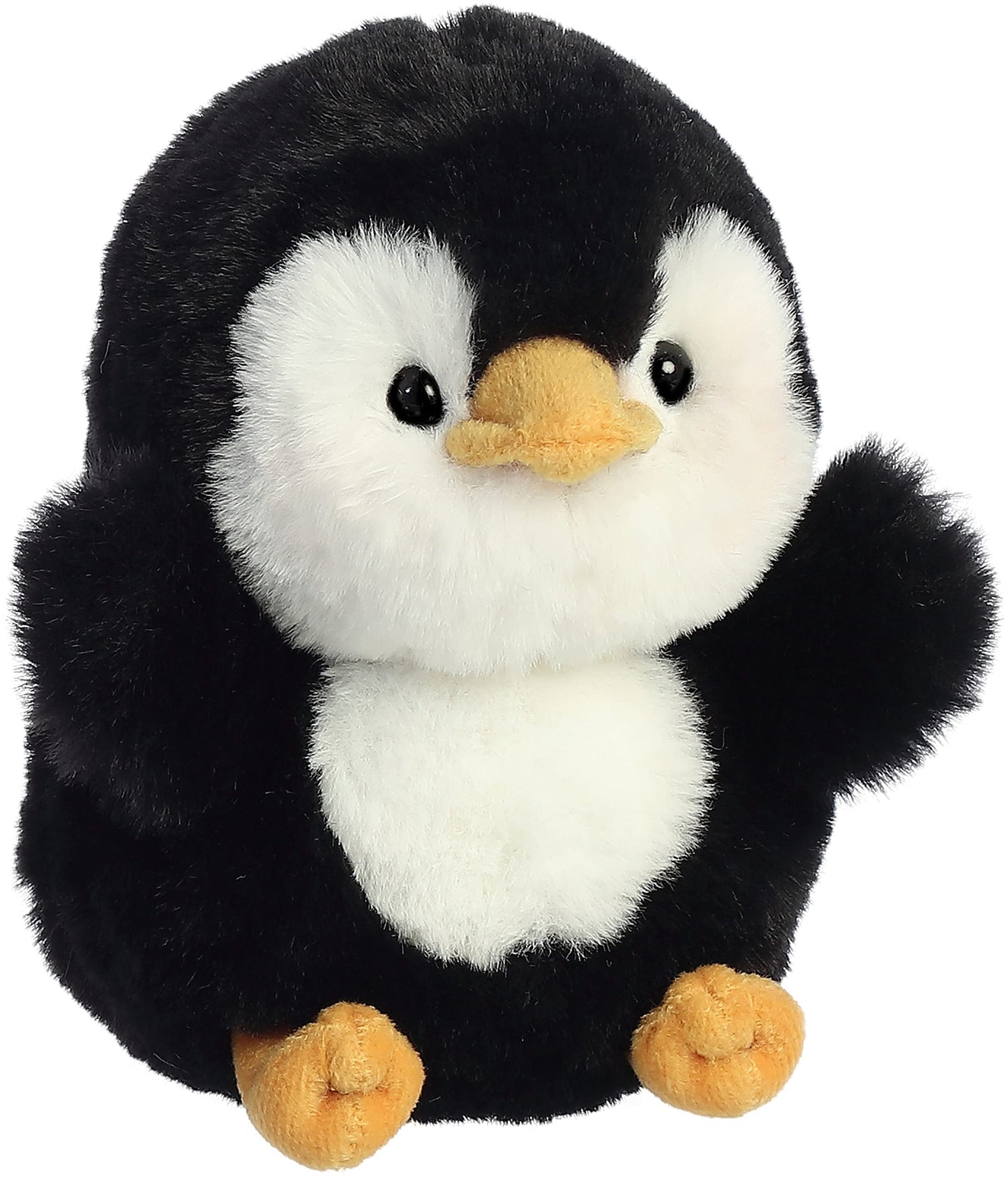 Aurora Playful Rolly Pet Peewee Penguin™ – Compact 5-Inch Plush for On-The-Go Fun