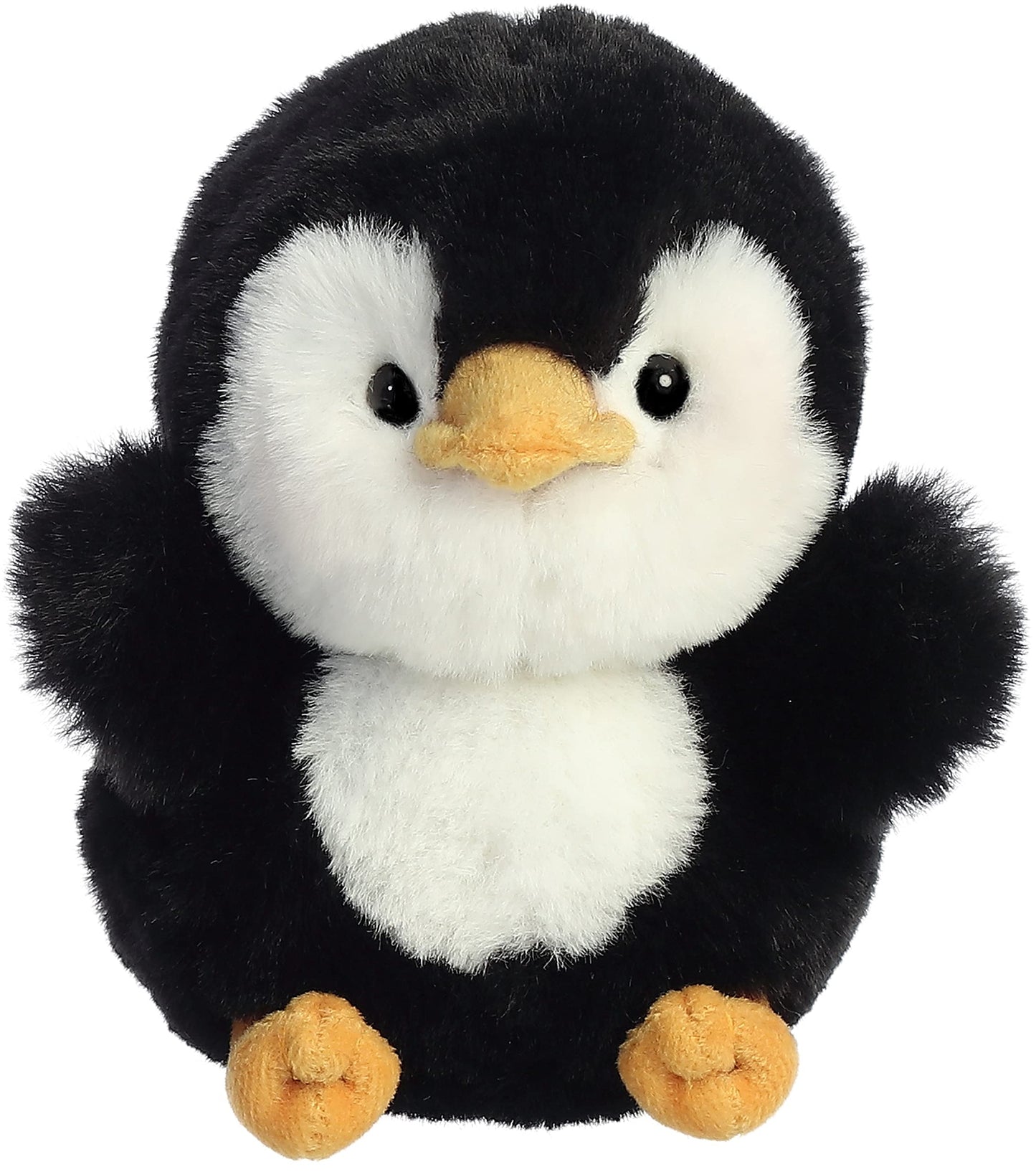 Aurora Playful Rolly Pet Peewee Penguin™ – Compact 5-Inch Plush for On-The-Go Fun
