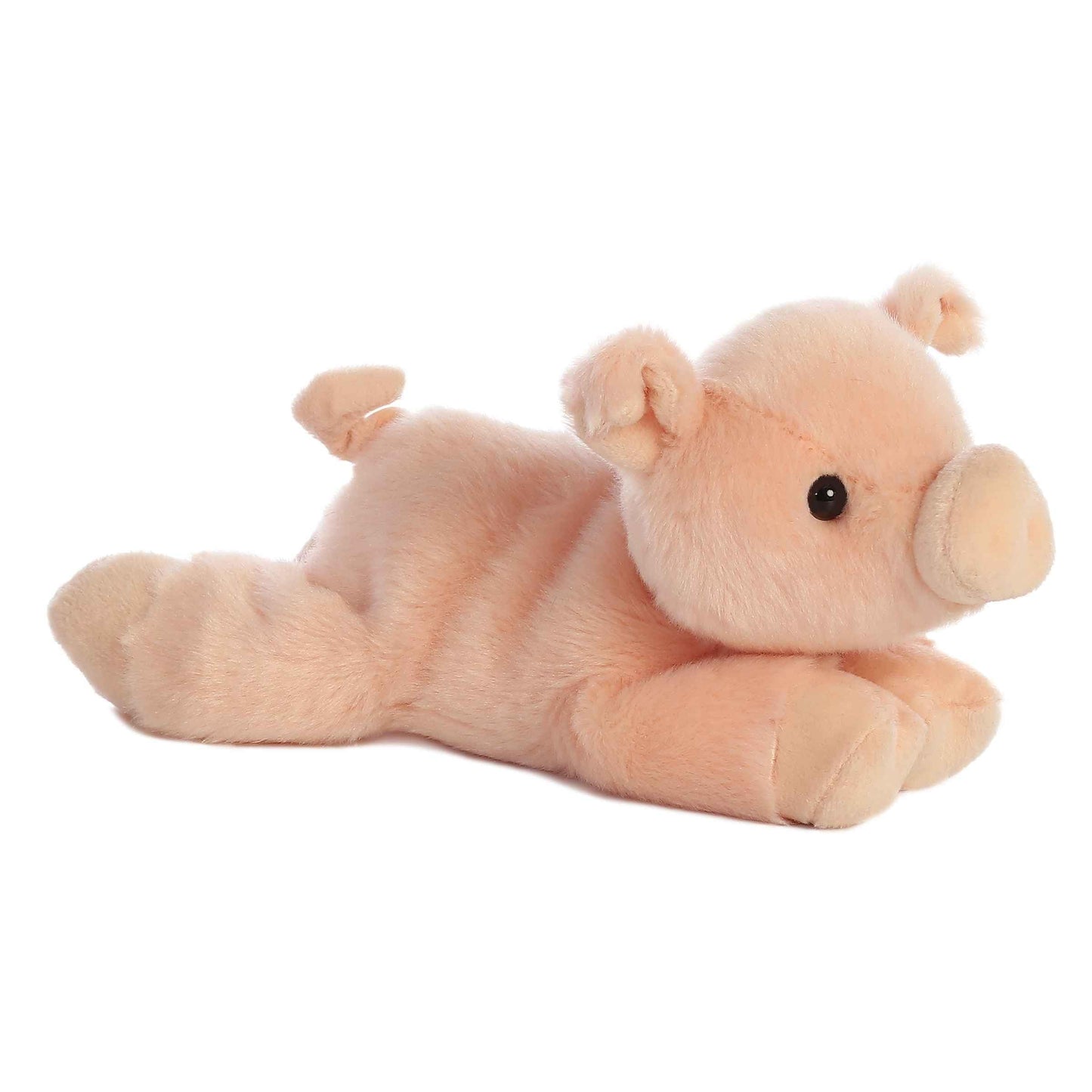 Aurora Percy Mini Flopsie Piglet Plush — 8-Inch Pink Toy for All Ages