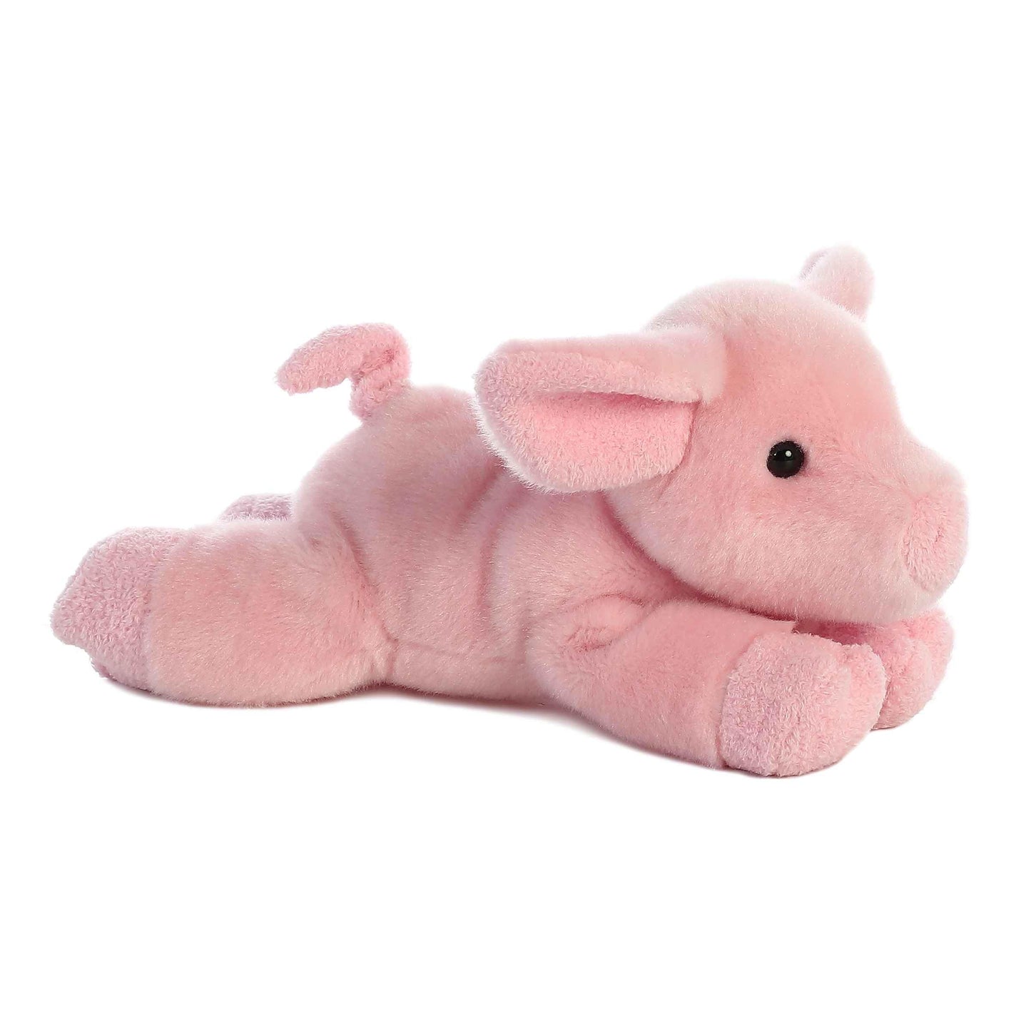 Aurora Pickles Piglet Mini Flopsie Plush - 9-Inch Pink Stuffed Animal
