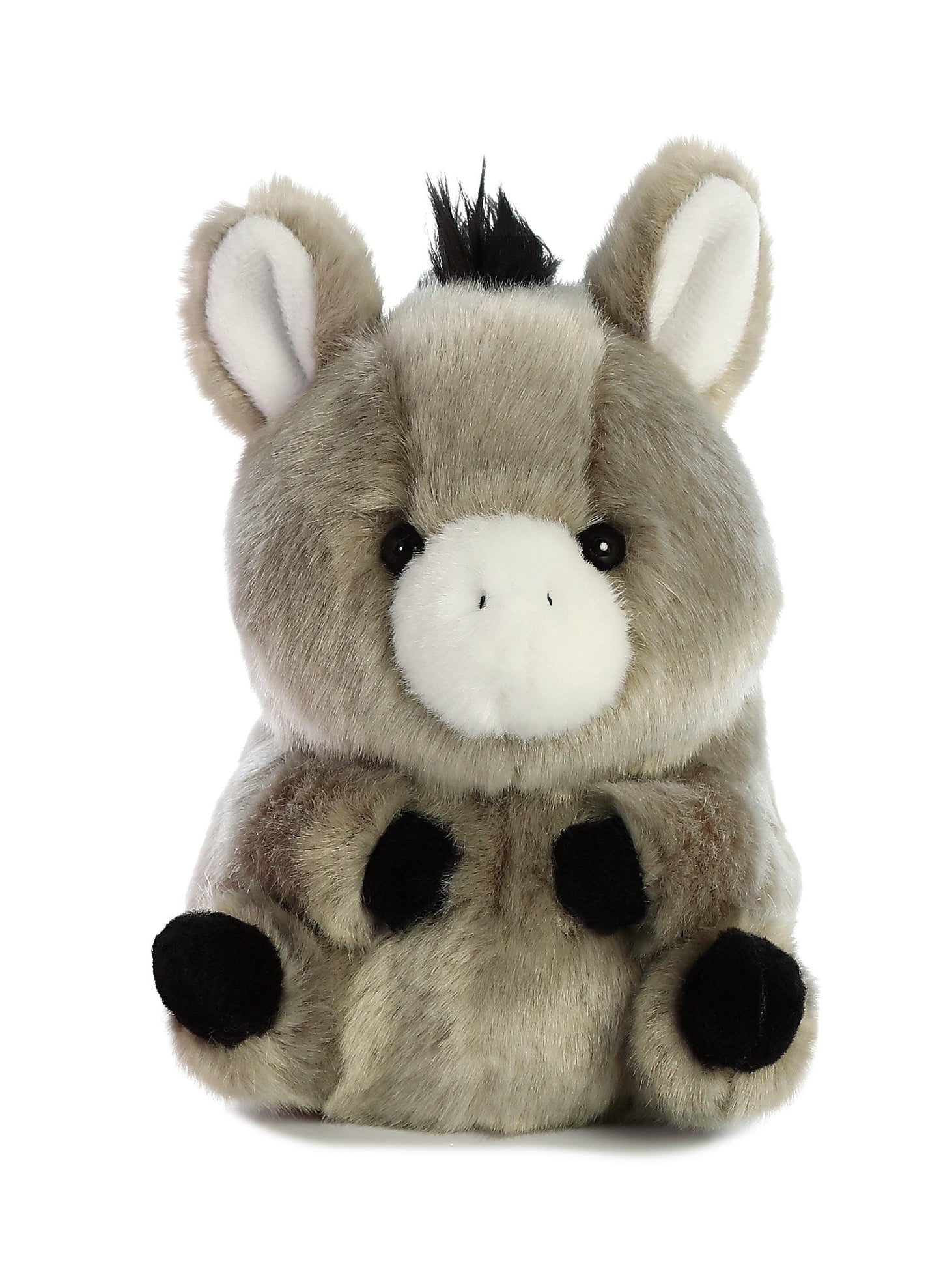 Aurora Playful Rolly Pet Bray Donkey Plush – 5-Inch On-The-Go Companion