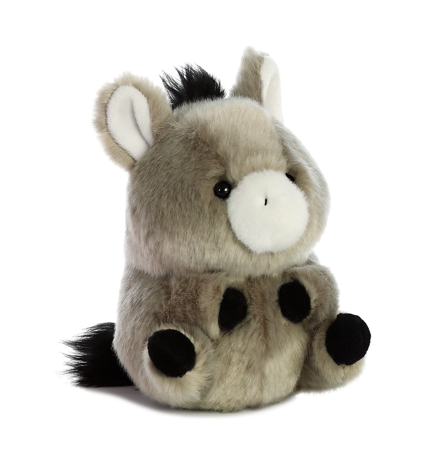 Aurora Playful Rolly Pet Bray Donkey Plush – 5-Inch On-The-Go Companion