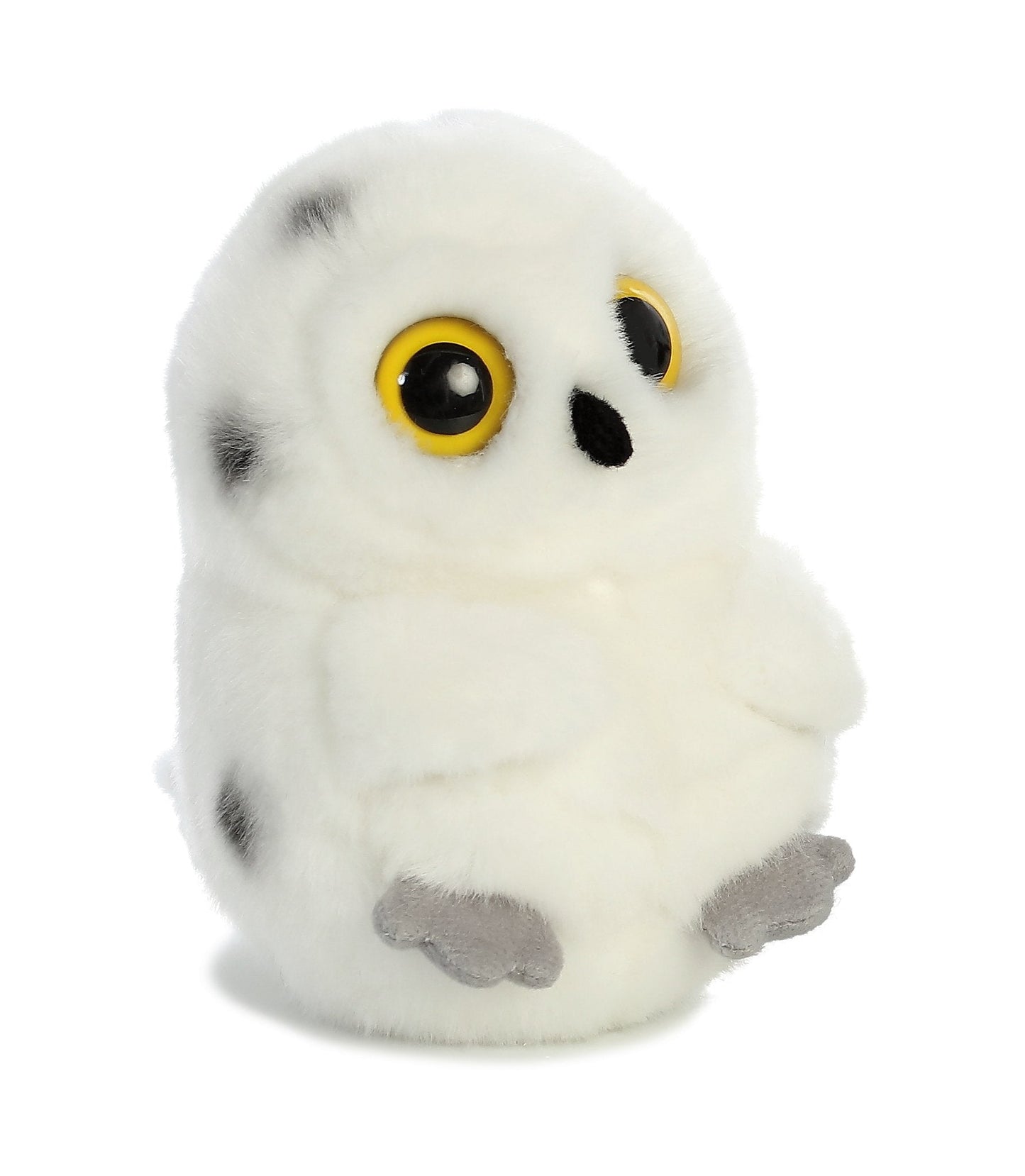 Aurora Playful Rolly Pet Hoot Owl Stuffed Animal — Compact 5in, On-The-Go Plush