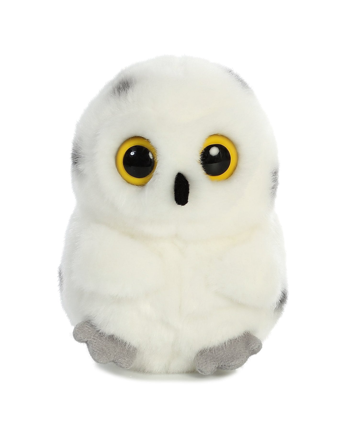 Aurora Playful Rolly Pet Hoot Owl Stuffed Animal — Compact 5in, On-The-Go Plush