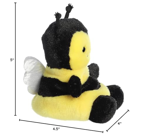 Aurora Queeny Bee Palm Pals Plush – 5-Inch Yellow Collectible