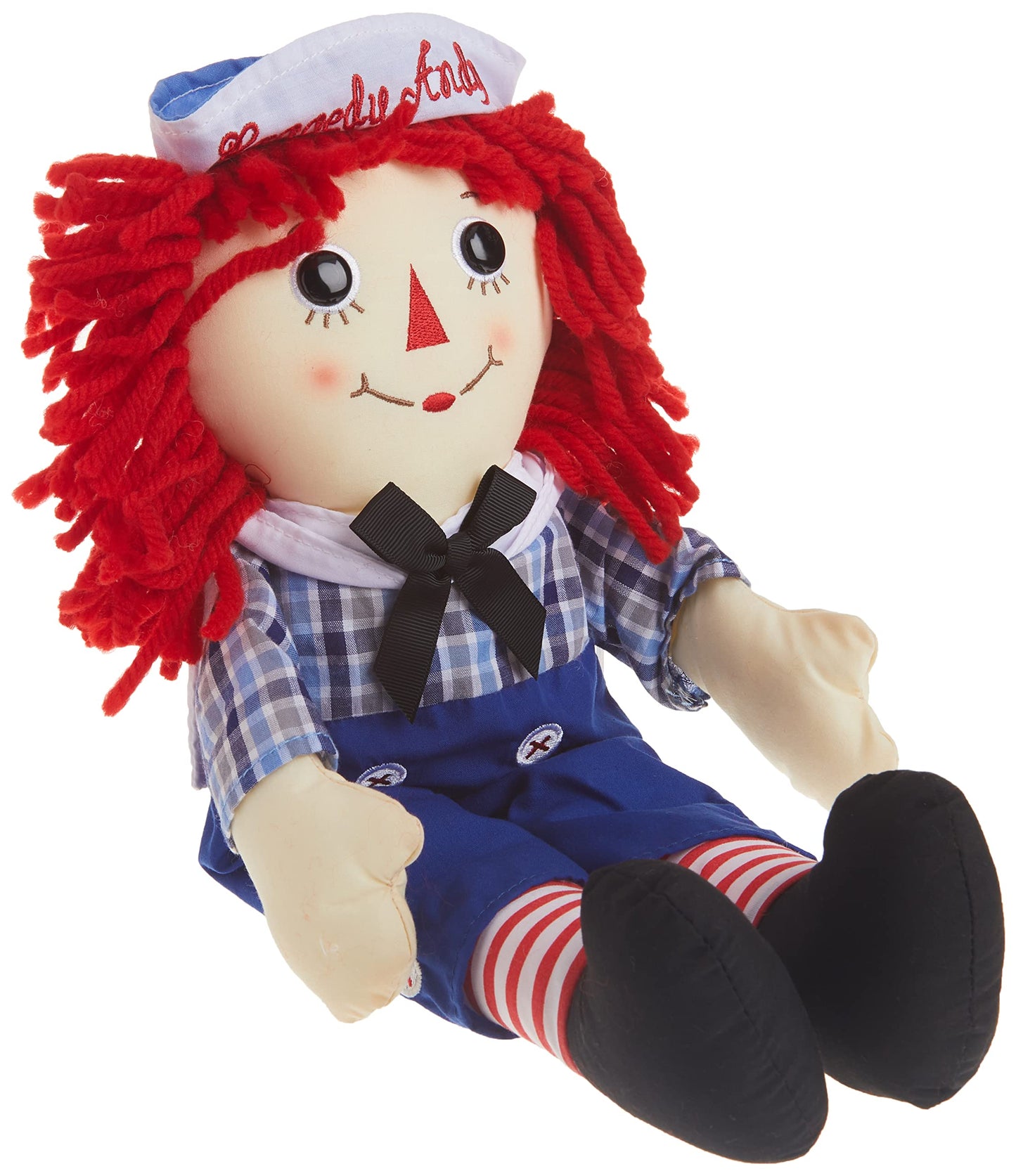 Aurora Timeless Raggedy Ann & Raggedy Andy Classic Stuffed Doll – Multicolor, 17 Inches