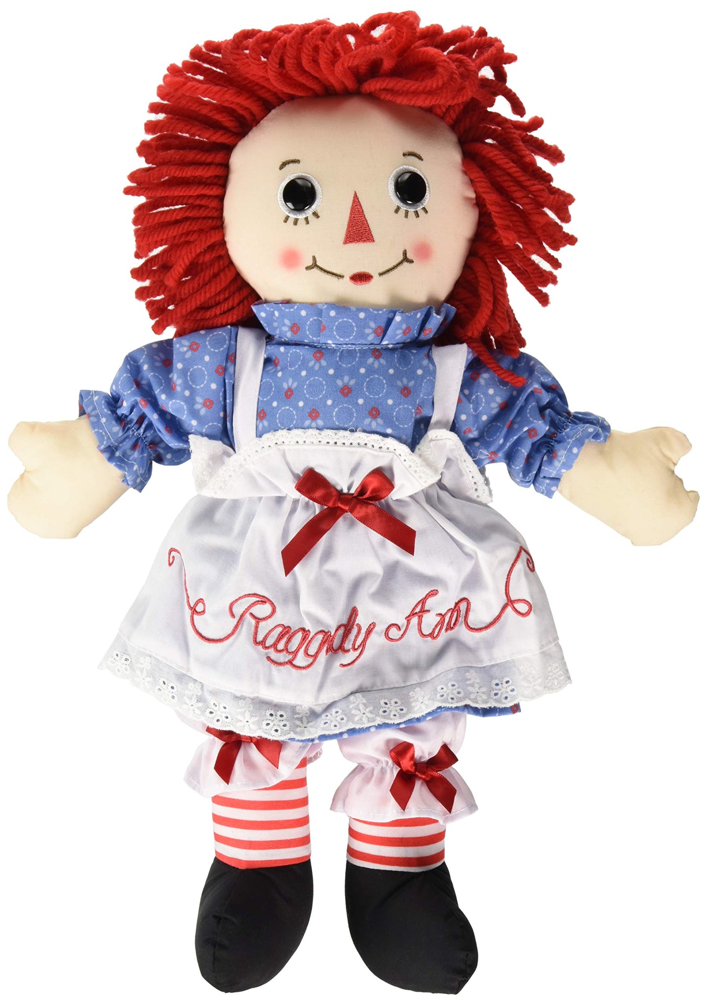 Bundle of 2 Aurora Dolls - Large 16'' Raggedy Ann & Raggedy Andy