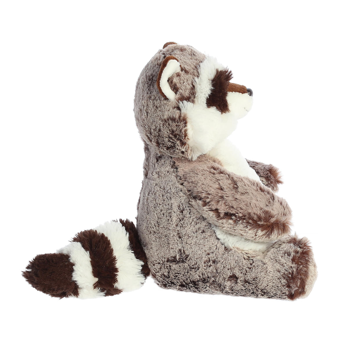 Aurora Snuggly Sweet & Softer Rocky Raccoon Stuffed Animal - 11.5-Inch Gray