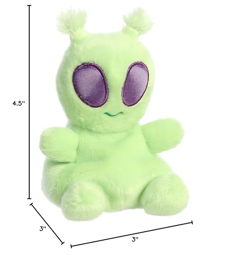 Aurora Palm Pals Ross Alien Plush - 4.5 in Green Stuffed Animal | Collectible Plush