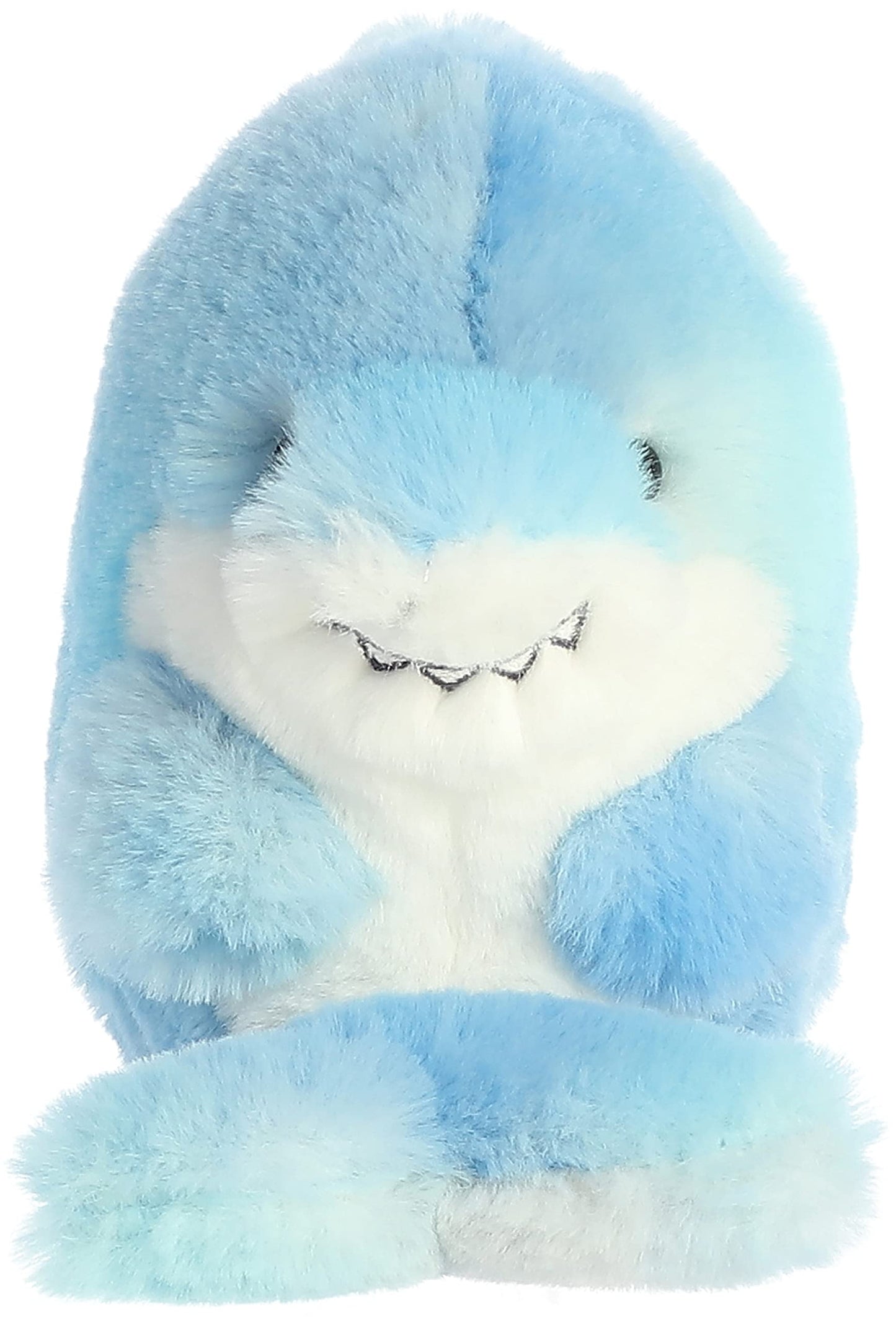 Aurora Round Rolly Pet Sutton Shark Stuffed Animal – Blue, 5 Inches | Adorable On-The-Go Plush