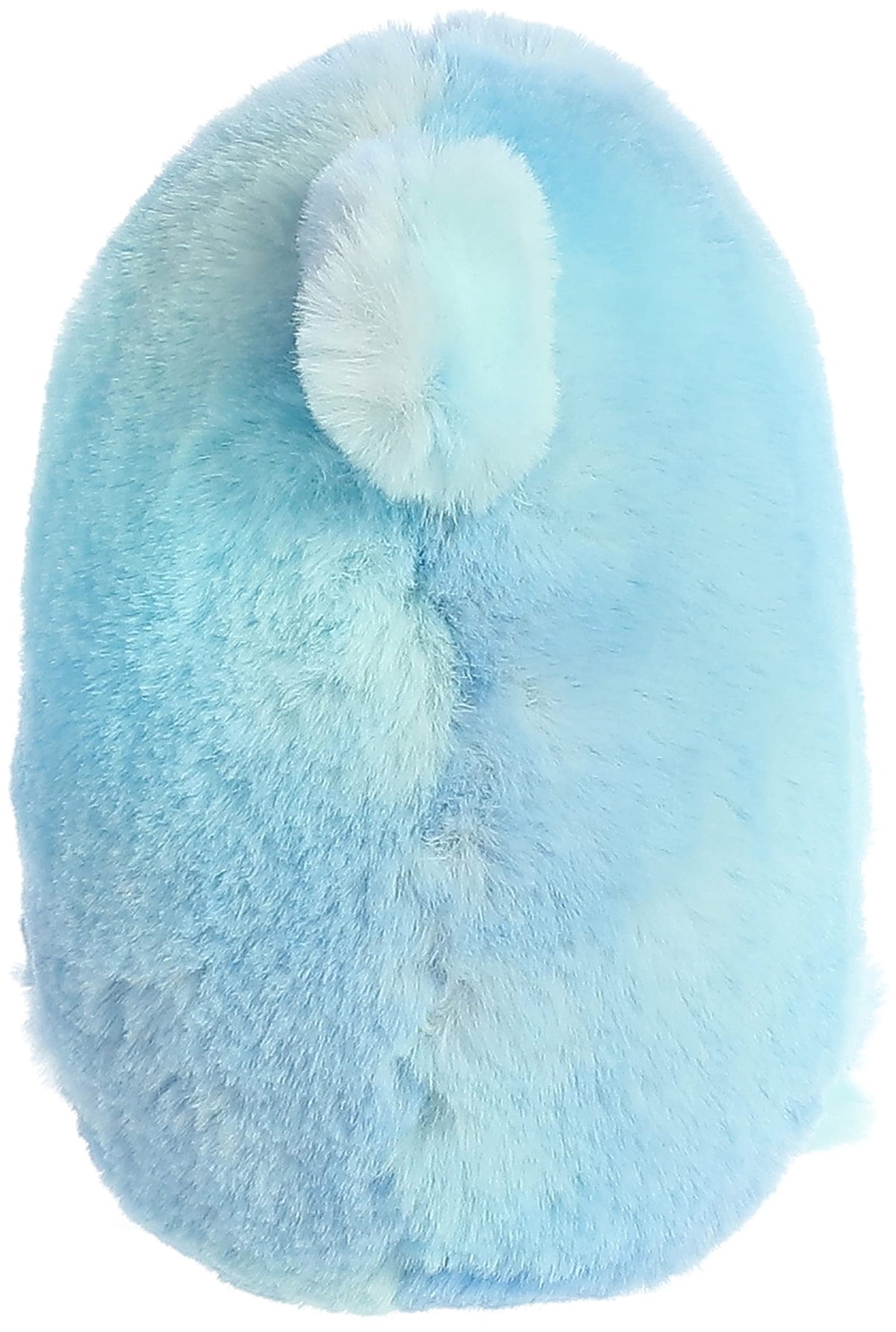 Aurora Round Rolly Pet Sutton Shark Stuffed Animal – Blue, 5 Inches | Adorable On-The-Go Plush
