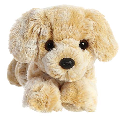 Aurora Rusty Retriever Mini Flopsie Plush – 8-Inch Brown Plush Toy for Kids and Families