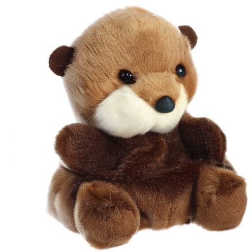 Aurora Selena Sea Otter Palm Pals Plush - 5.5 Inch Collectible Gift for Kids & Collectors